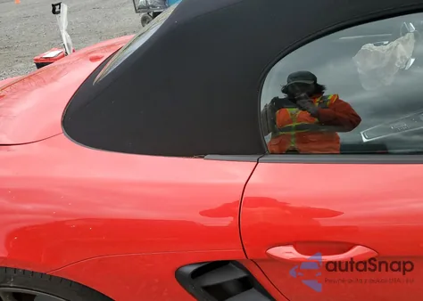 2024 Porsche Boxster S из США, поврежденный, VIN WP0CB2A81RK223527